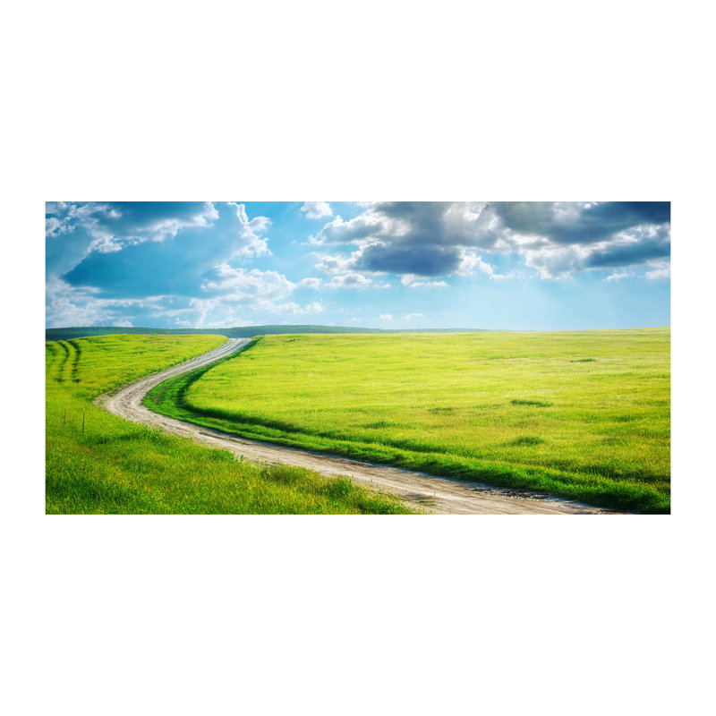 Path In The Meadow - Wrapped Canvas Print