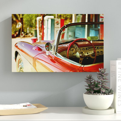 Classic Car - Reproduction de photo sur toile tendue