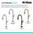 KRAUS Allyn Pull-Down Single Handle Kitchen Faucet-70339145
