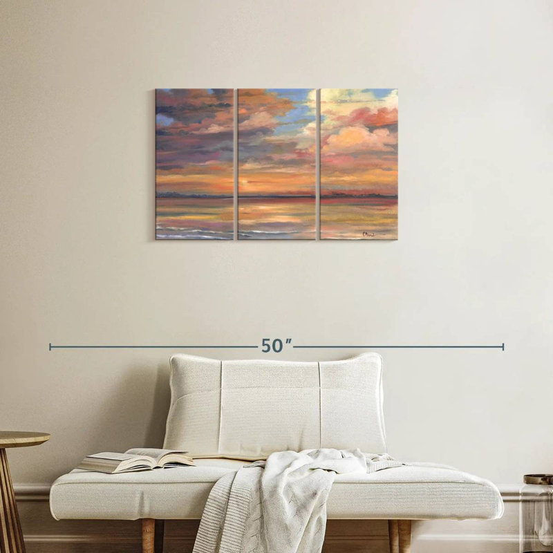 Gillard Shell Island Sunset, 20" H x 33" W