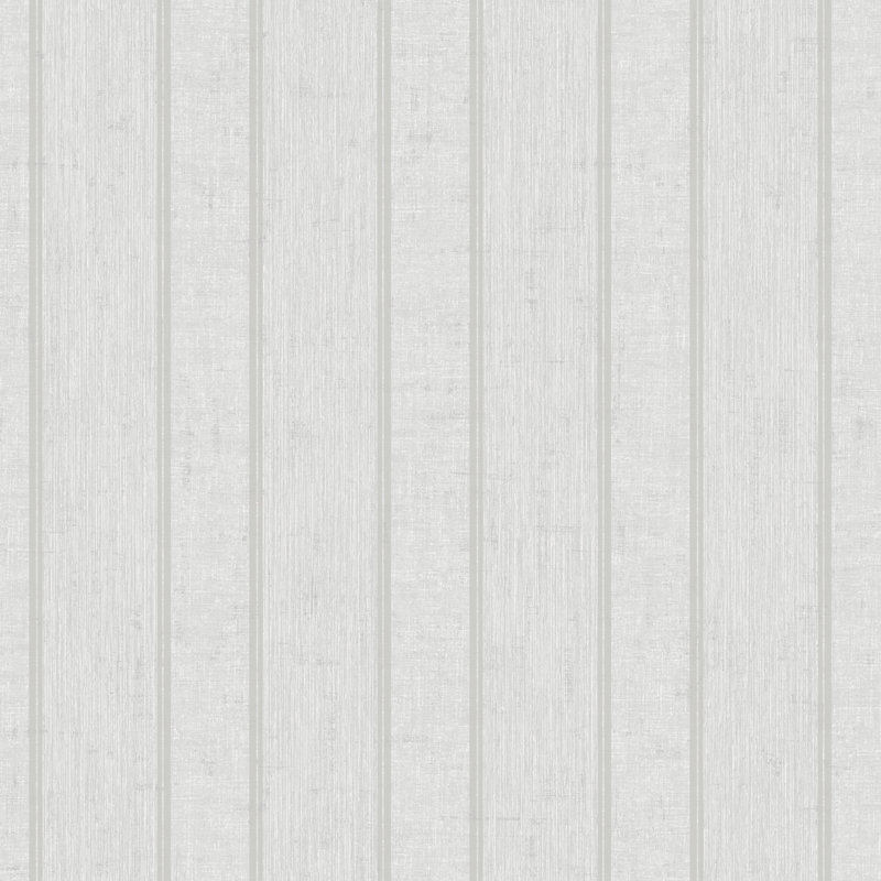 Summer-Louise Stripes 10m x 53cm Wallpaper Roll, Grey