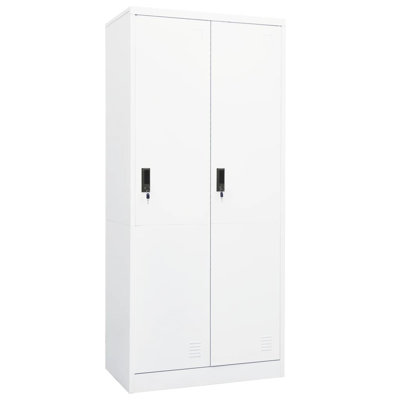Harshbarger 2 Door Steel Wardrobe