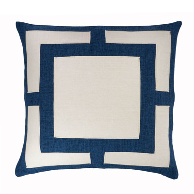 Housse de coussin géométrique