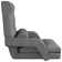 Trule Folding Floor Chair With Bed Function Black Fabric