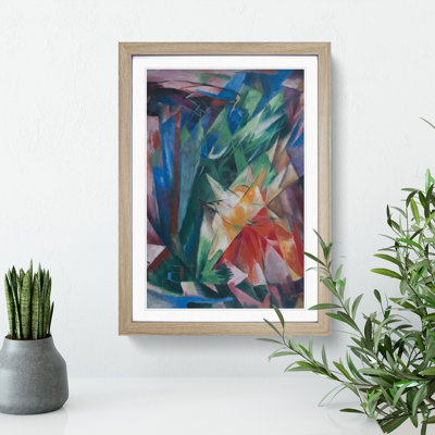 Birds by Franz Marc - Picture Frame Graphic Art