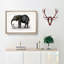 Elephant by Oliver Goldsmith - Picture Frame Painting Print-55539629-55539628