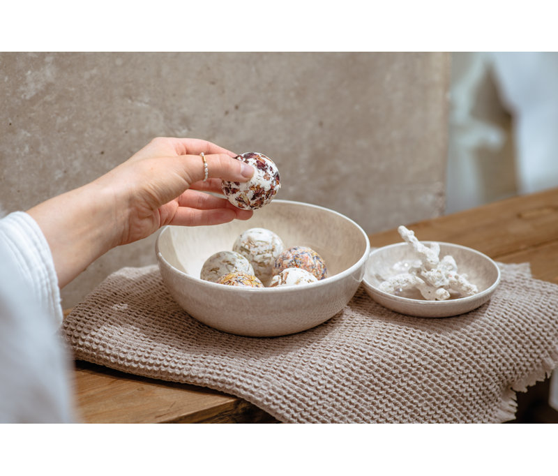 Perlemor Dip Bowl, Sand