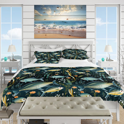 Literie Coastal Zebra Fish Zenith Coastal Pattern