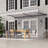 Semi-Cassette Patio Awning with LED Lights - Moroccan Collection -54833131-54833133