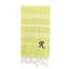 Serviette de plage 100% coton Pestemal Lucky-29965820-29965843