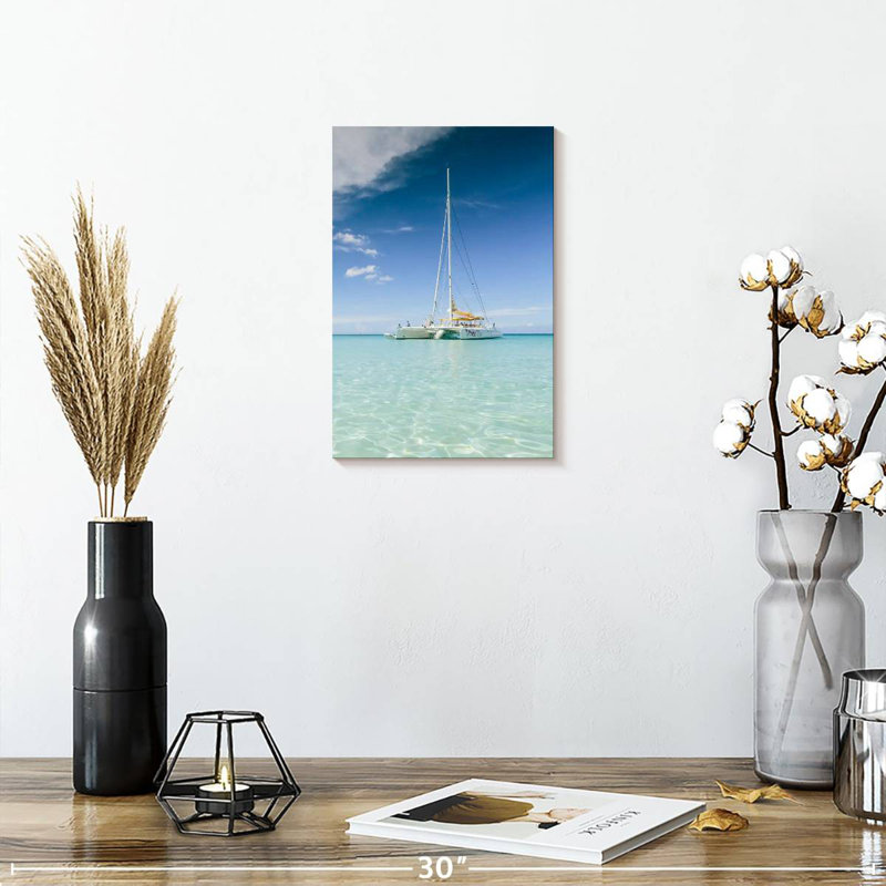 Mehar Catamaran, 12" H x 8" W