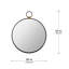 Miroir mural 20x23 "-1332328532