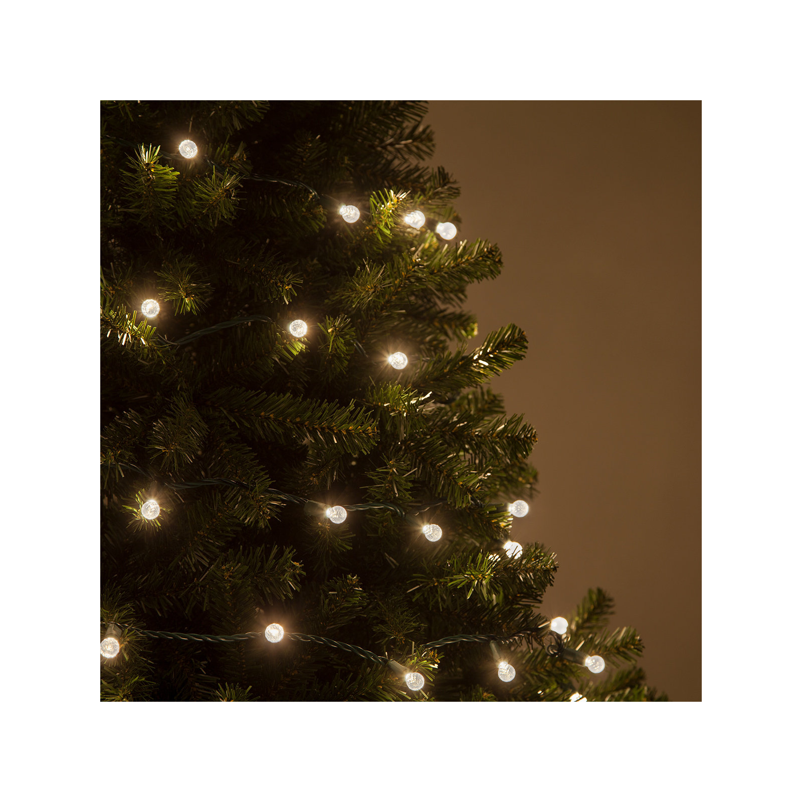 70 Light LED Mini Globe String Lights, Warm White
