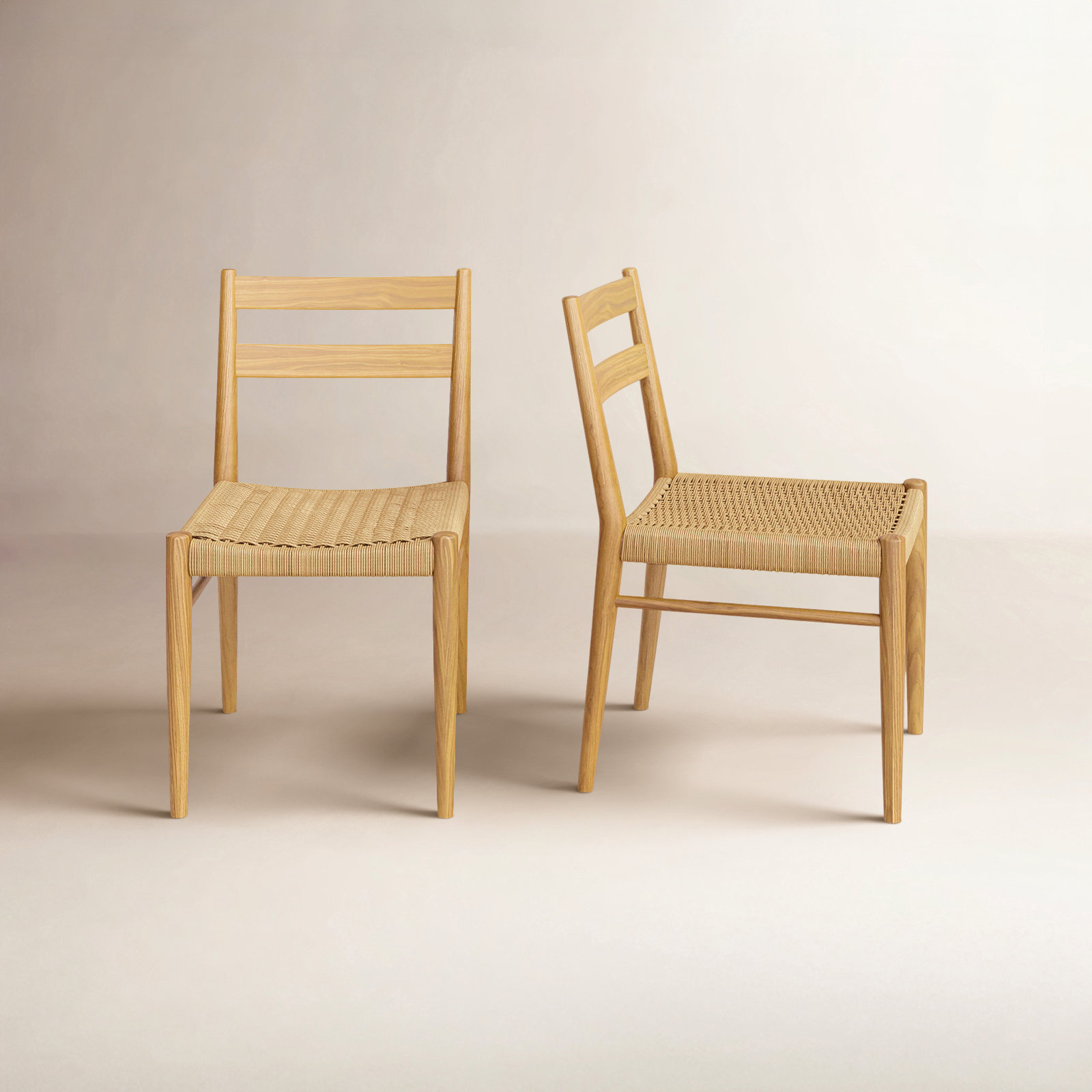 Bruna Dining Chair, Light Brown