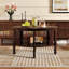 Table basse ronde avec rangement et porte coulissante-448605090-448605091