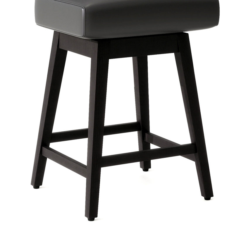 Swivel Counter & Bar Stool, Black, 2