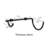 Lazaro Wine Bottle Rack in Black