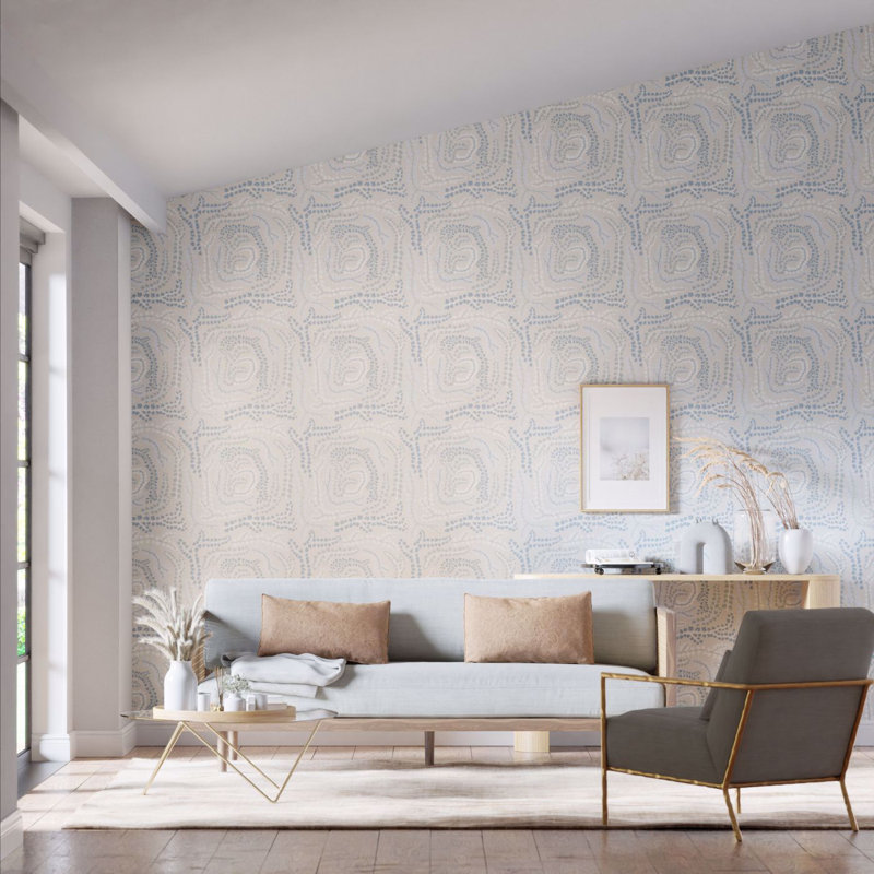 Fayola 10.05m x 52cm Wallpaper Roll, Celestial/First Light