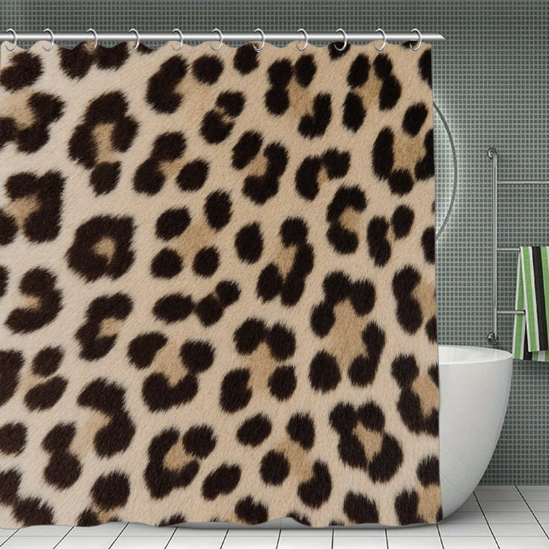 Rideaux de douche Leopard