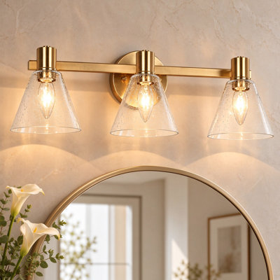 Fieldhouse 3-Light Dimmable Vanity Light