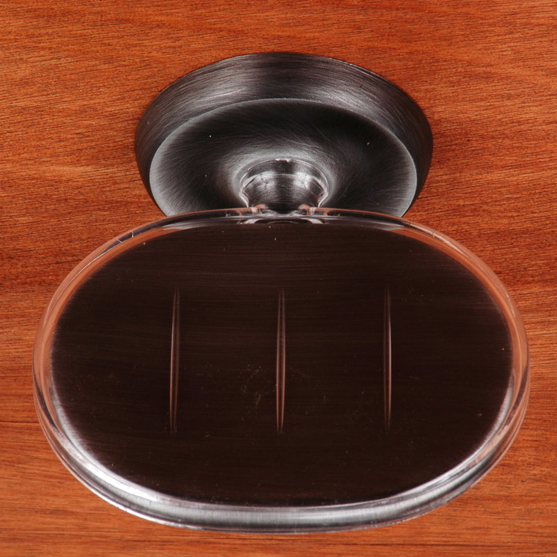 Porte-savon à base simple TP Series, Nickel vieilli