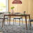 Gallman 59.06'' W Rectangular Dining Table with Tapered Legs-2062220321-2040980804