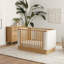 Bondi Boucle 4-in-1 Convertible Upholstered Crib