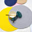 Ensemble de 4 napperons tressés en coton tressé résistant à la chaleur pour table de salle à manger, table basse et décoration intérieure-253948110