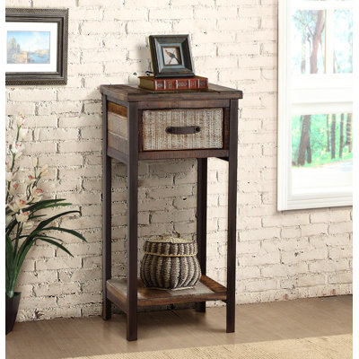 Klem End Table with Storage