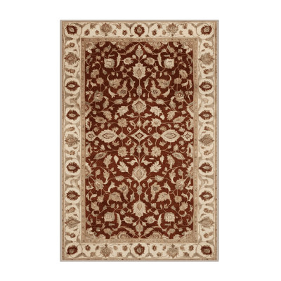 Tapis brun lavable à la machine