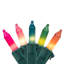 Mini ensemble de 50 lumières pastel multicolores en forme de pastel 50 fils vert 10 pi-1362493821