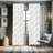 Bicycle Semi-Sheer Rod Pocket Curtain Panels-45991071