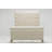 Empire Full / Double Tufted Upholstered Birch Wood Sleigh Bed in Cream-25385159-42689169