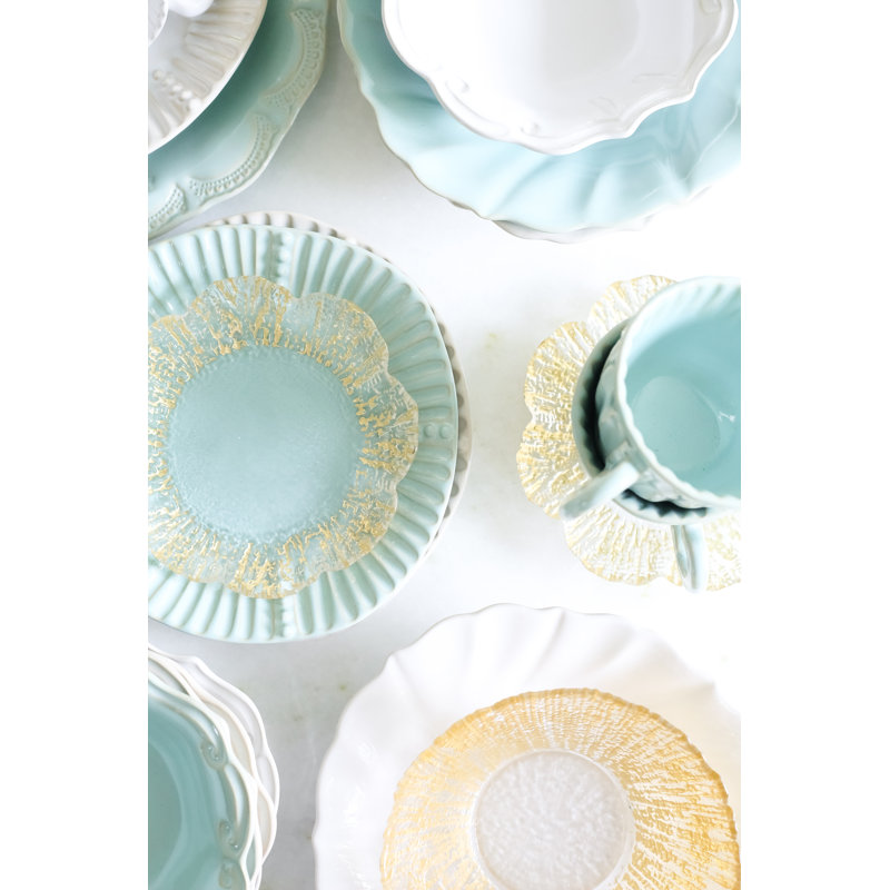 Incanto Stoneware Serving Bowl, White
