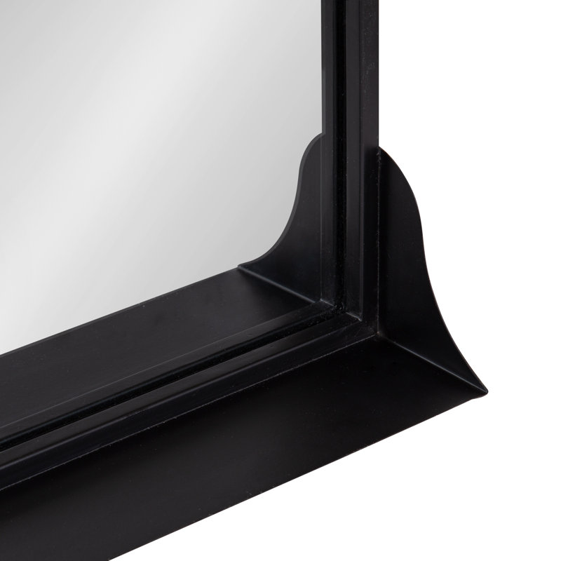 Miroir mural Dukene, Noir, 32 po x 22 po