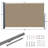 Retractable Side Awning Composite Privacy Screen-55379498-55379501