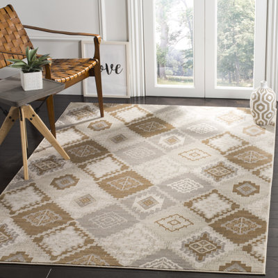 Tapis en polypropylène tissé à la machine Gorch Southwestern