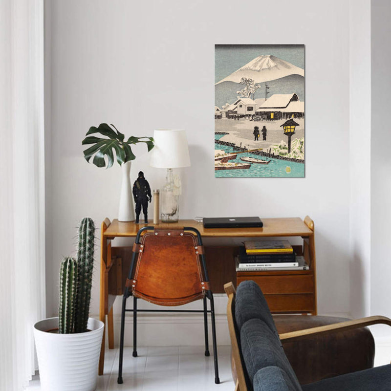 « emblématique japan xi », impression sur toile, H 12 po x l 8 po x P 0,75 po, Toile tendue, Pas de tapis