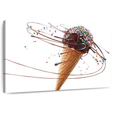 Yarlin Chocolate Ice Cream Cone