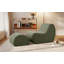 Fauteuil d'appoint avec repose-pieds Modern Wave-1514786053