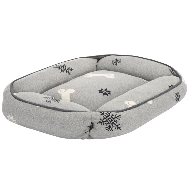 Lit pour animaux en coton, Moyen (l 24 po x P 16 po x H 6 po)