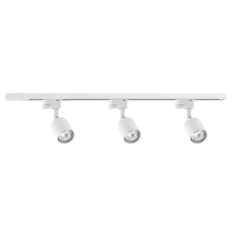 Collymore 15cm 3 -Light Track Kit, White, White