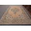 Tapis turc, tapis rétro, tapis de cuisine, tapis beige Oushak, tapis décoratifs 3,6 x 6,6 pi, tapis tissés à la main