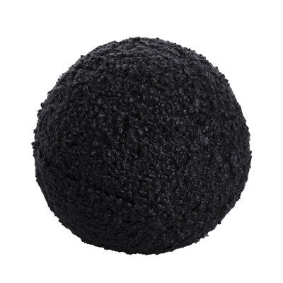 French Boucle Poodle Velvet Reversible Throw Pillow