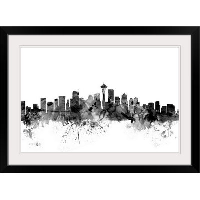Francy " Seattle Washington Skyline " by Michael Tompsett