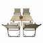Ensemble de salle à manger multifonctionnel pliable et portable, 1 table de salle à manger et 4 chaises pliantes, intérieur et extérieur universel, naturel