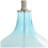 Giasa Glass Ombre Blue Accent Lamp with Gold Accent