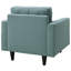 Chaise avec accoudoirs en tissu Rea-121931331