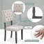 Ensemble 6 pièces de table et chaises de salle à manger-45383254