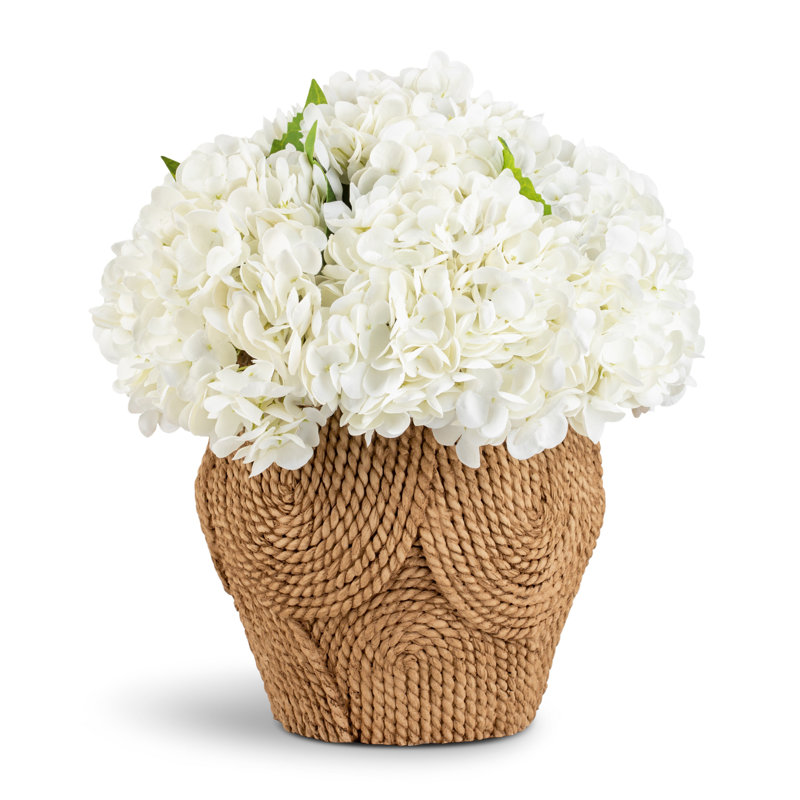 Arrangement Willow RealTouch Hydrangea, Neige